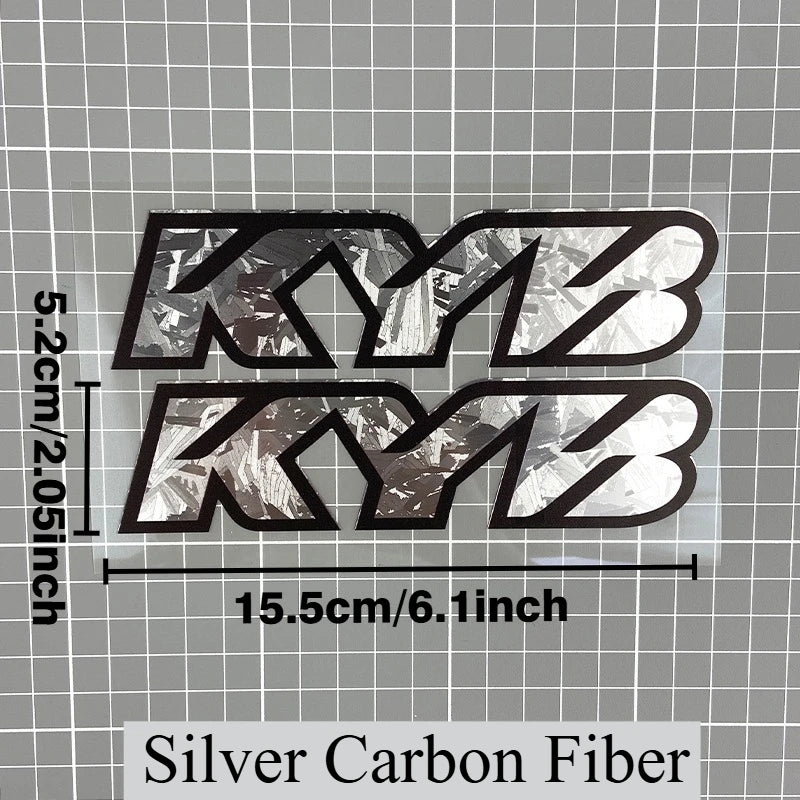 (MULTIPLE COLORS) KYB Fork Stickers (2pc)